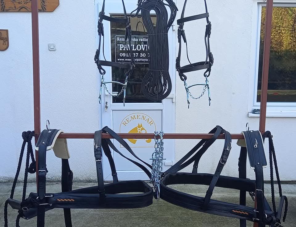 Collection of handcrafted leather belts